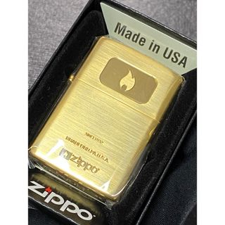 zippo ゴールド 前面刻印 GOLD 希少モデル 2022年製(その他)