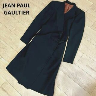 Jean-Paul GAULTIER - ジャンポールゴルチエ　チェスターコート　トグルボタン　黒　ブラック　ロング丈