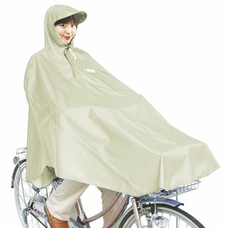 【特価セール】マルト(MARUTO) 自転車屋さんのポンチョ [ベージュ] D-(その他)