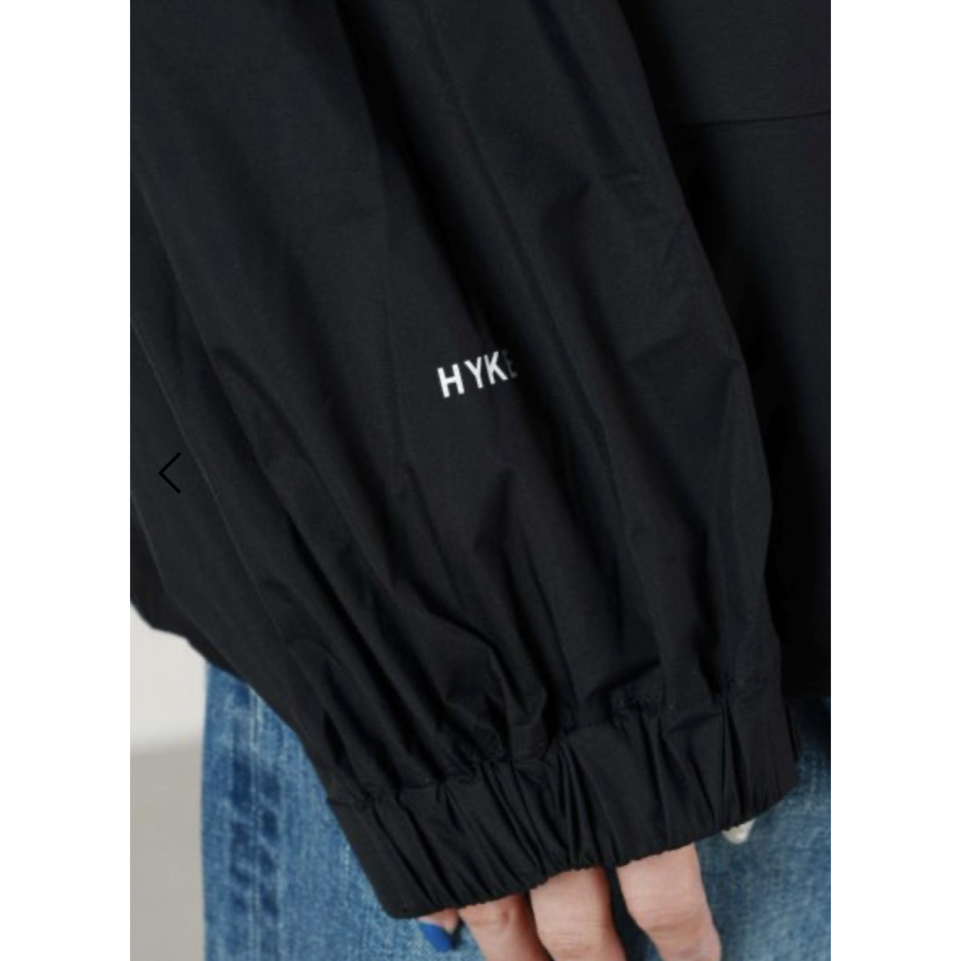 HYKE(ハイク)の【新品未使用】HYKE pertex wep jacket ブラック size5 メンズのジャケット/アウター(ミリタリージャケット)の商品写真