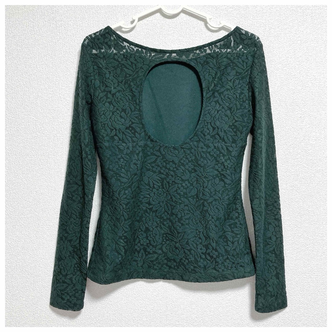 ZARA(ザラ)のZara トップス 長袖 レース レディースのトップス(Tシャツ(長袖/七分))の商品写真