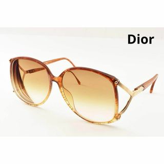 クリスチャンディオール(Christian Dior)のクリスチャンディオール　バタフライ　サングラス　60◻︎14　ブラウン系(サングラス/メガネ)