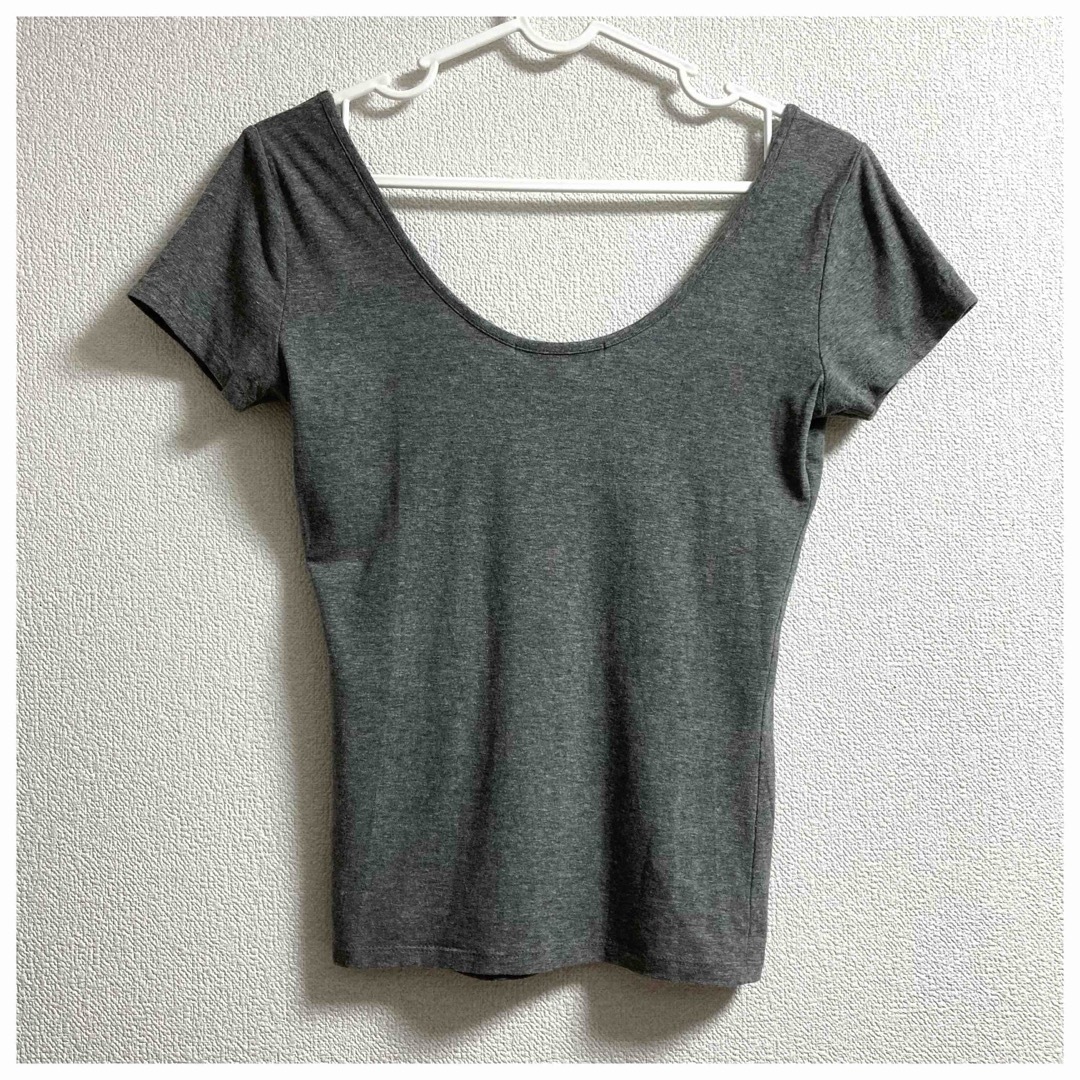 レディース Jennyfer トップス Tシャツ 半袖 グレー レディースのトップス(Tシャツ(半袖/袖なし))の商品写真