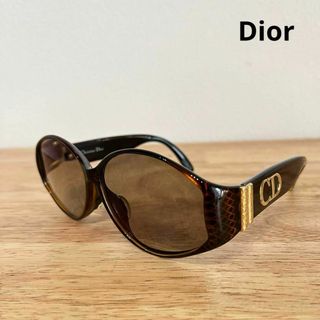 クリスチャンディオール(Christian Dior)のクリスチャンディオール　2021A　CDロゴ　サングラス　59◻︎12　ブラウン(サングラス/メガネ)