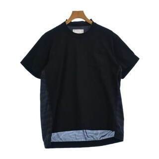 サカイ(sacai)のsacai サカイ Tシャツ・カットソー 1(S位) 黒等 【古着】【中古】(Tシャツ/カットソー(半袖/袖なし))