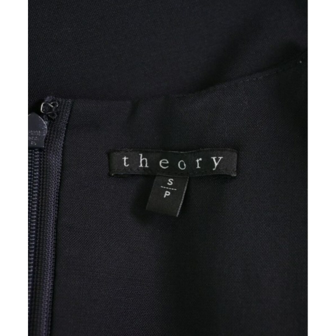 theory(セオリー)のTheory セオリー ブラウス S 紺 【古着】【中古】 レディースのトップス(シャツ/ブラウス(長袖/七分))の商品写真