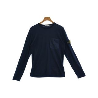 STONE ISLAND - STONE ISLAND ストーンアイランド Tシャツ・カットソー M 紺 【古着】【中古】