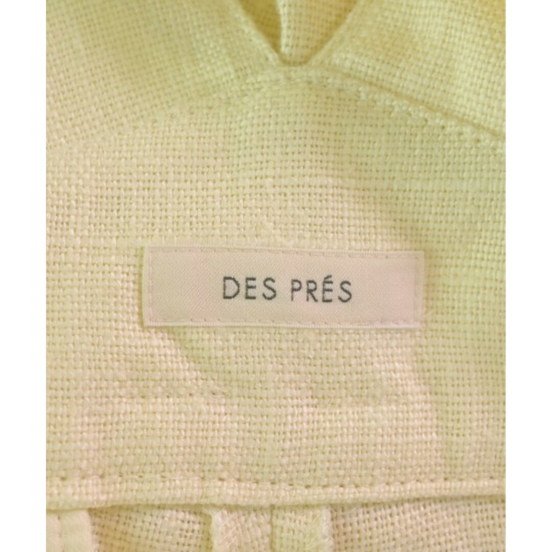 DES PRES(デプレ)のDES PRES デプレ オールインワン/サロペット F アイボリー 【古着】【中古】 レディースのパンツ(サロペット/オーバーオール)の商品写真