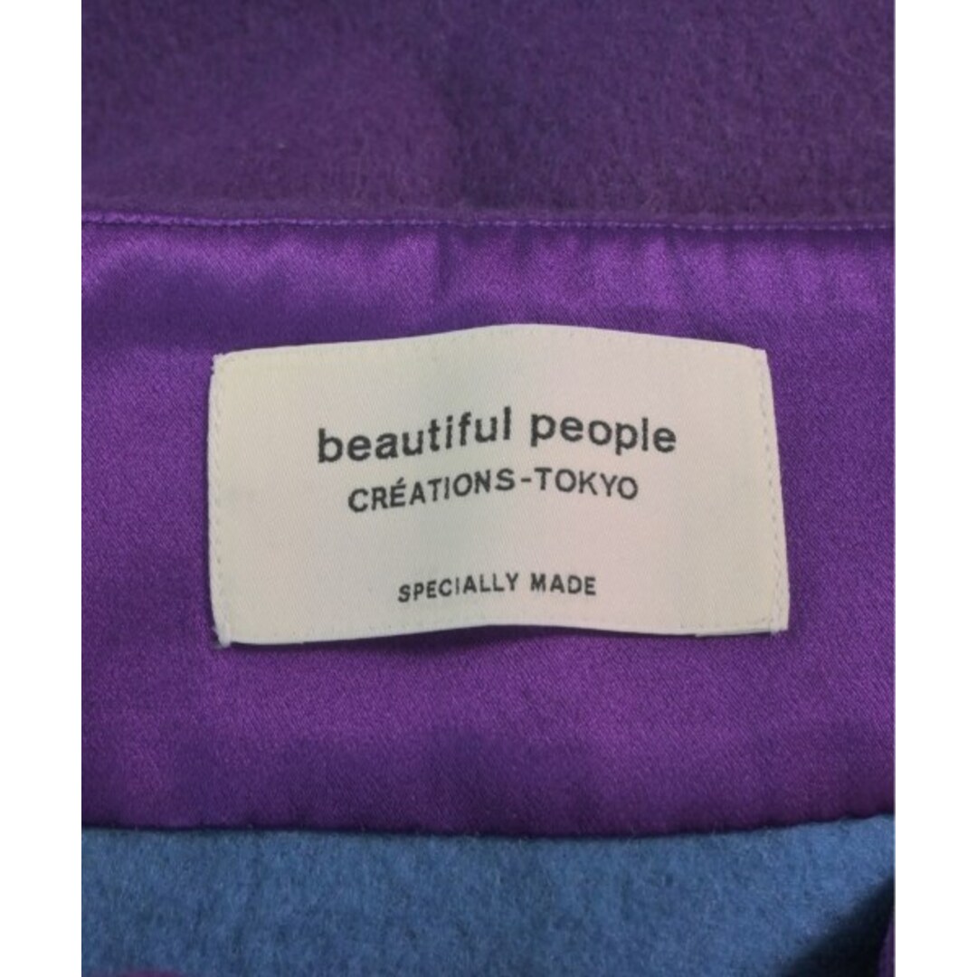 beautiful people(ビューティフルピープル)のbeautiful people ロング・マキシ丈スカート 36(S位) 紫 【古着】【中古】 レディースのスカート(ロングスカート)の商品写真