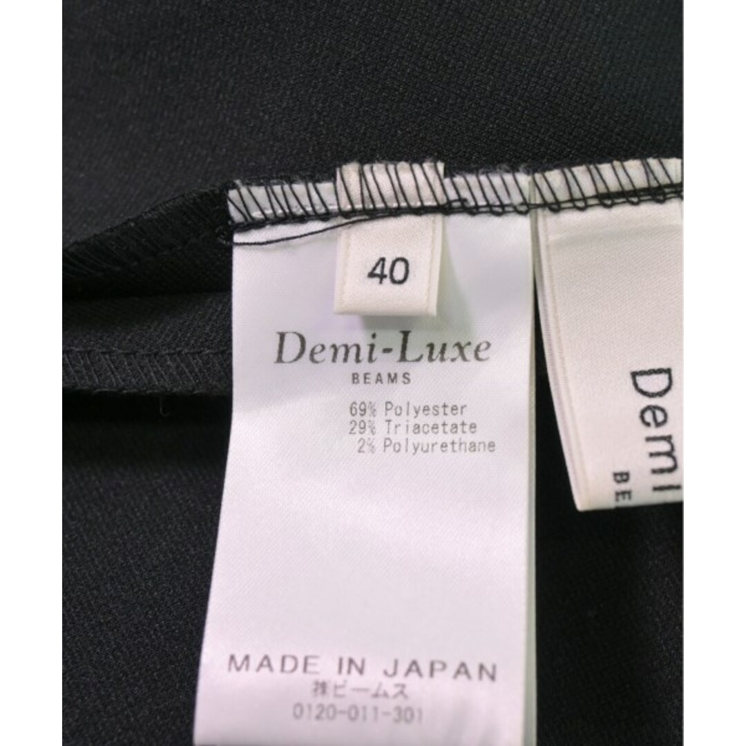 Demi-Luxe BEAMS(デミルクスビームス)のDemi-Luxe BEAMS デミルクスビームス ワンピース 40(M位) 黒 【古着】【中古】 レディースのワンピース(ひざ丈ワンピース)の商品写真