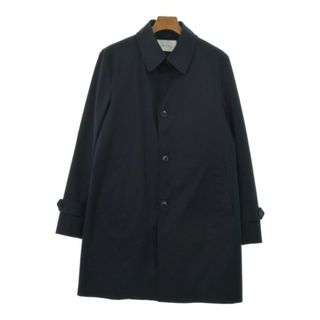 green label relaxing ステンカラーコート L 紺 【古着】【中古】(ステンカラーコート)