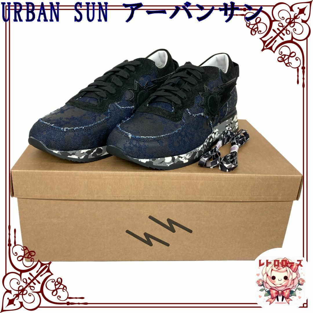 URBAN SUN(アーバンサン)のURBAN SUN アーバンサン スニーカー ART ANDRE 126 デニム メンズの靴/シューズ(スニーカー)の商品写真