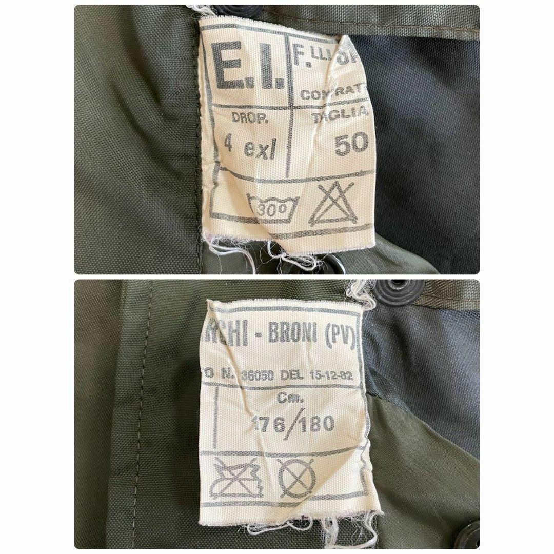 イタリア軍　ミリタリージャケット　ナイロン　軍モノ　ビッグシルエット　ユーロ メンズのジャケット/アウター(ミリタリージャケット)の商品写真