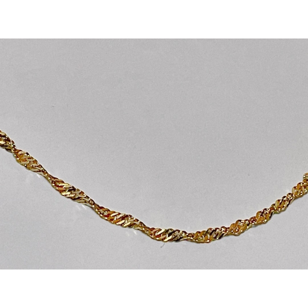 K18 イエロー ゴールド  ネックレス レディースのアクセサリー(ネックレス)の商品写真