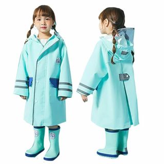 OVERSPEC レインコート キッズ レインウェア レイングッズ 雨具 女の子(その他)