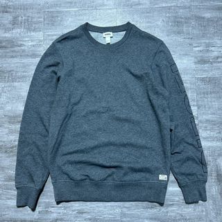 DIESEL - 美品 DIESEL ディーゼル ロゴ スウェット トレーナー グレー S