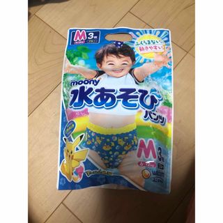 ユニチャーム(Unicharm)の水遊び　パンツ　M 3枚　ポケモン(ベビー紙おむつ)