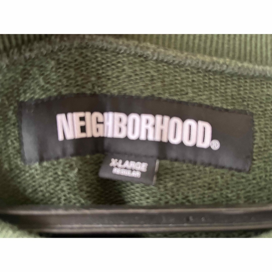 NEIGHBORHOOD(ネイバーフッド)のneighborhoodトレーナーカーキxl ネイバーフッド メンズのトップス(スウェット)の商品写真