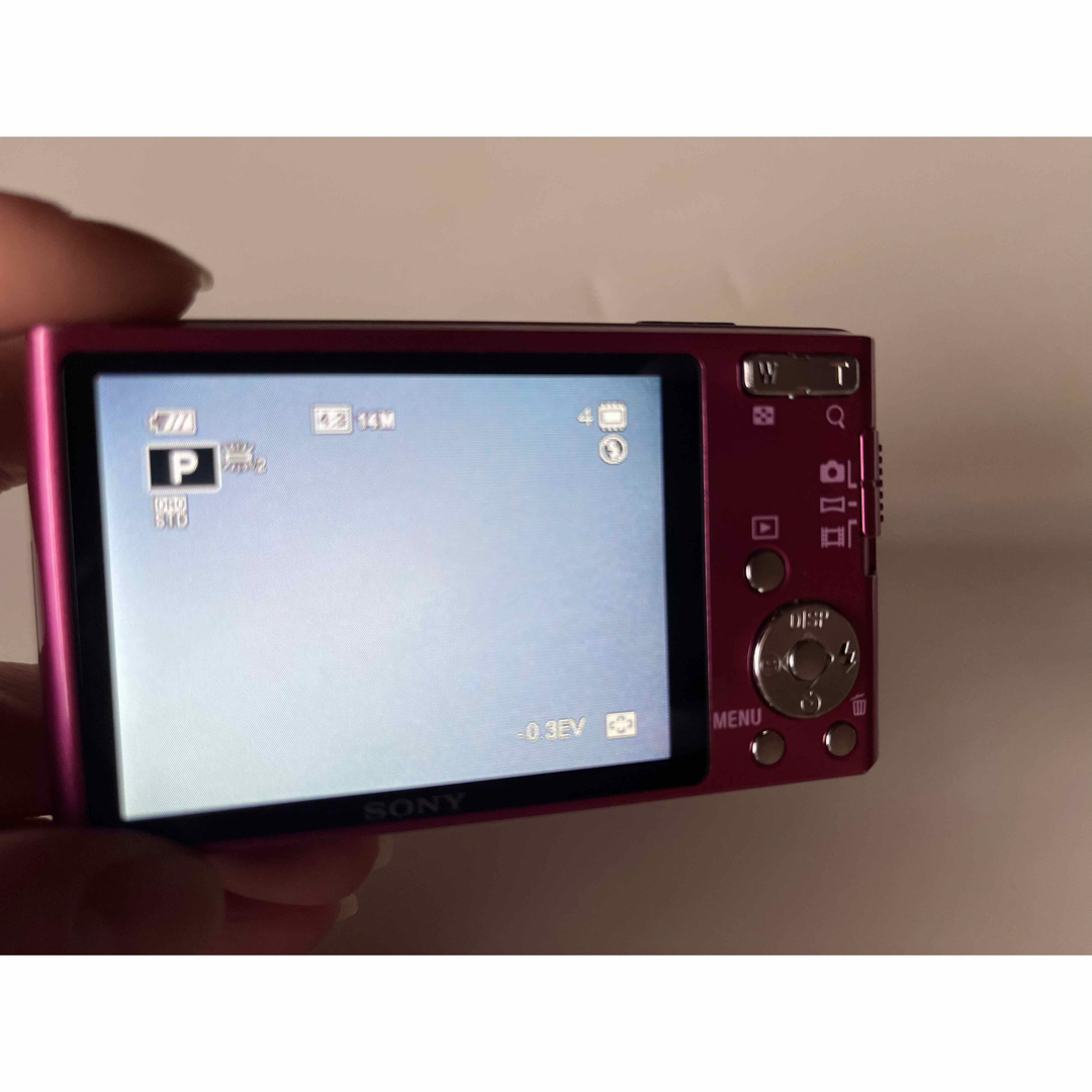 SONY(ソニー)のSONY コンパクトデジカメ Cyber-Shot W DSC-W530(P) スマホ/家電/カメラのカメラ(コンパクトデジタルカメラ)の商品写真