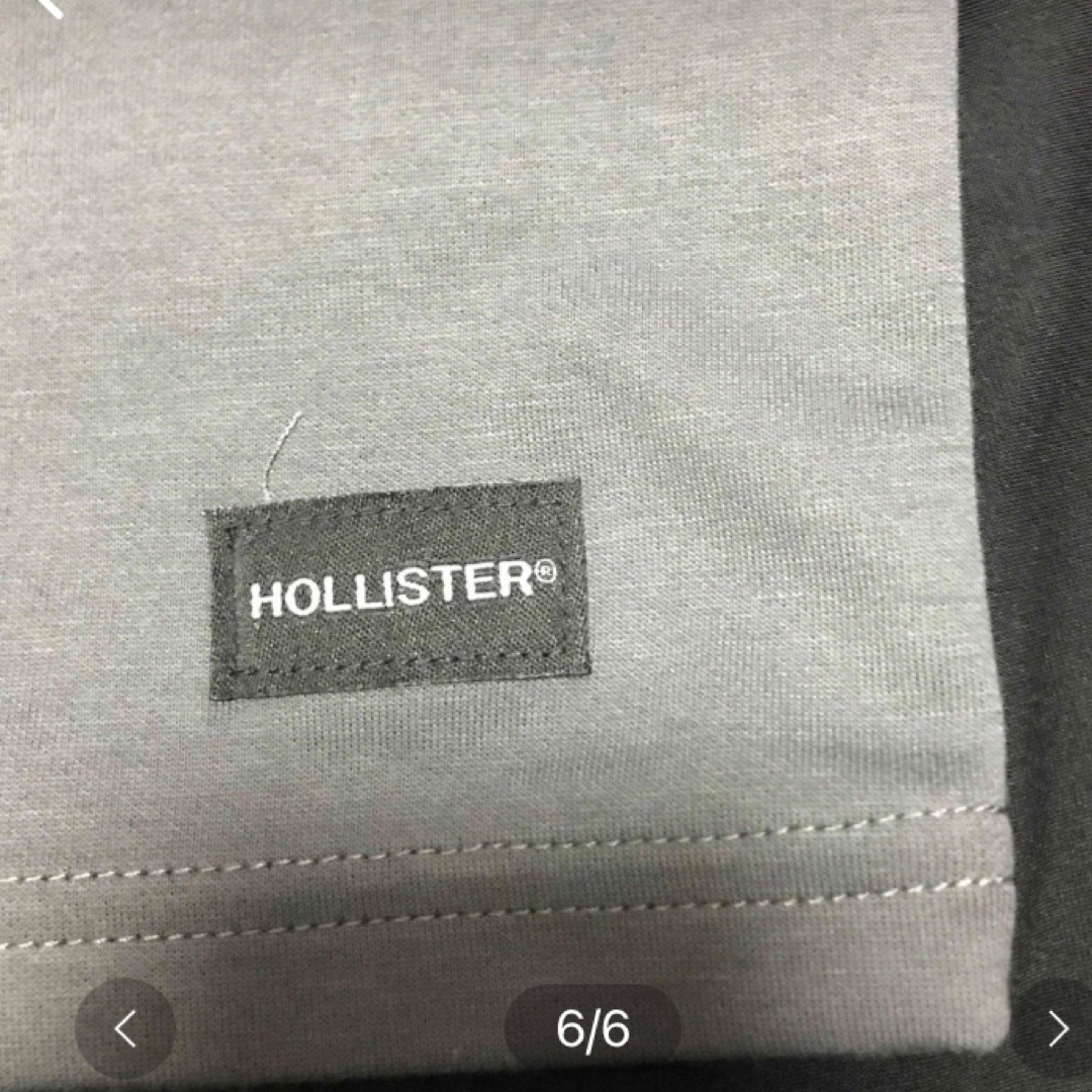 Hollister(ホリスター)の◎XXL◎新品正規品◎ホリスター◎HOLLISTER ◎UネックTシャツ◎送料込 メンズのトップス(Tシャツ/カットソー(半袖/袖なし))の商品写真