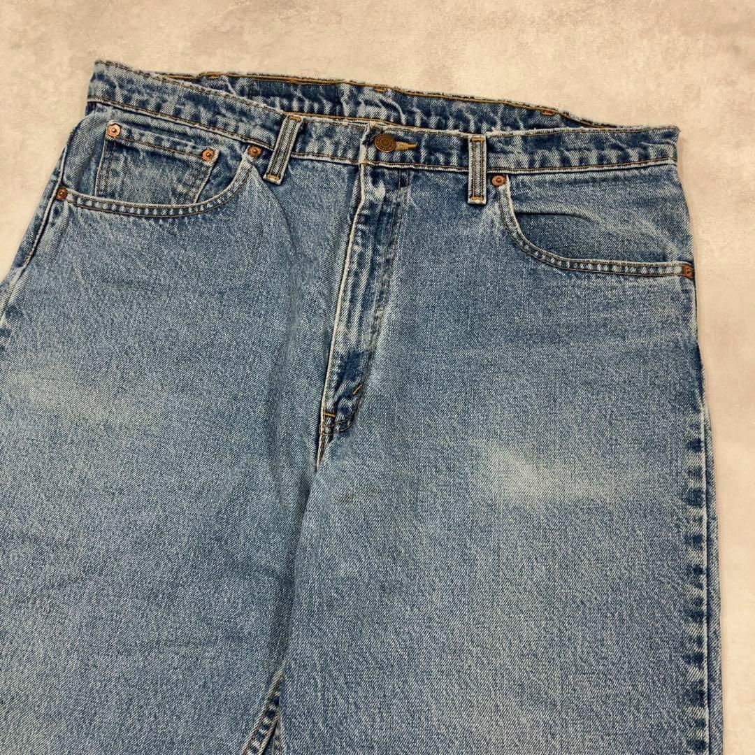 Levi's(リーバイス)の【美品】Levi's 550 W38L30 バギーデニム ブルー XXL相当 メンズのパンツ(デニム/ジーンズ)の商品写真