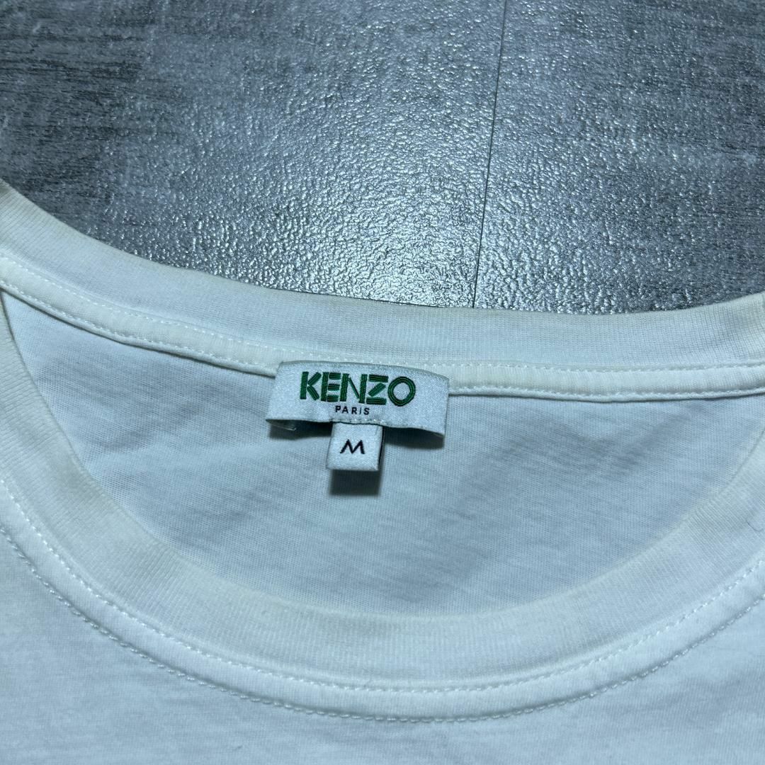 KENZO(ケンゾー)のKENZO 胸ロゴ 刺繍ロゴ 白 Tシャツ ケンゾー NIGO タイガー M レディースのトップス(Tシャツ(半袖/袖なし))の商品写真