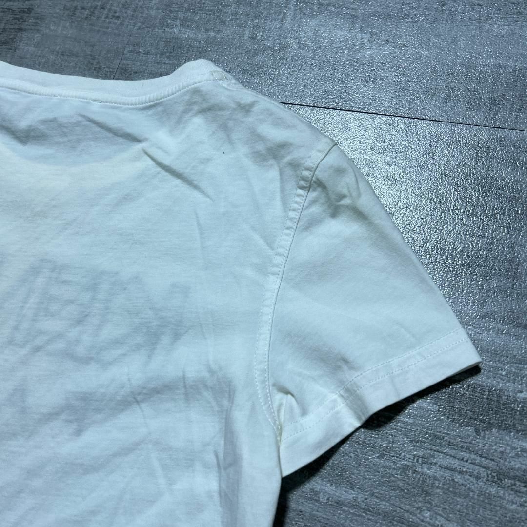 KENZO(ケンゾー)のKENZO 胸ロゴ 刺繍ロゴ 白 Tシャツ ケンゾー NIGO タイガー M レディースのトップス(Tシャツ(半袖/袖なし))の商品写真
