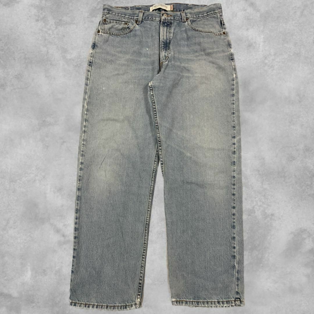 Levi's(リーバイス)の【XXL相当】Levi's 550 W38L32 バギーデニム ブルー 輸入古着 メンズのパンツ(デニム/ジーンズ)の商品写真