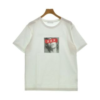 ゴッドセレクショントリプルエックス(GOD SELECTION XXX)のGOD SELECTION XXX Tシャツ・カットソー M 白 【古着】【中古】(Tシャツ/カットソー(半袖/袖なし))