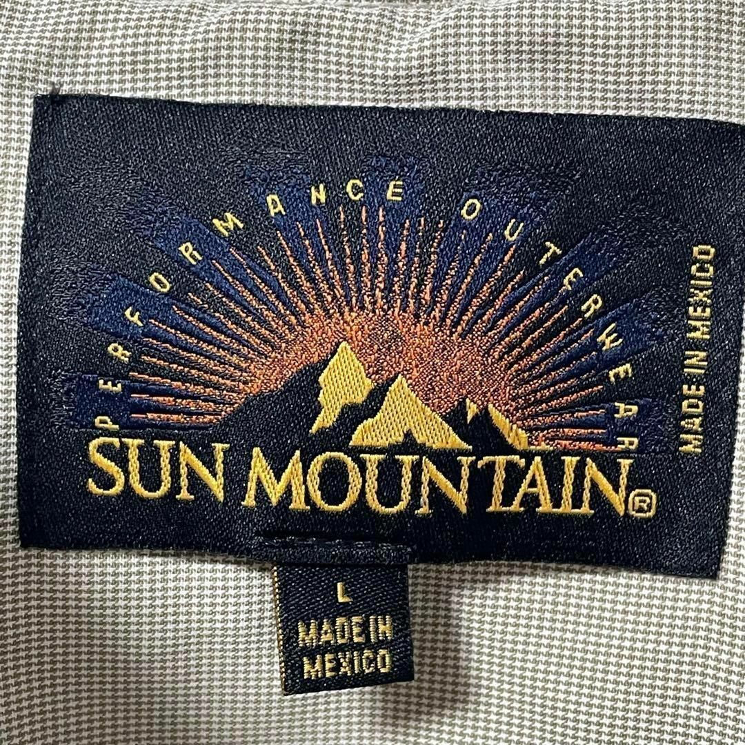 SUNMOUNTAIN USA古着 ピステジャケット メキシコ製 刺繍 L メンズのジャケット/アウター(ナイロンジャケット)の商品写真