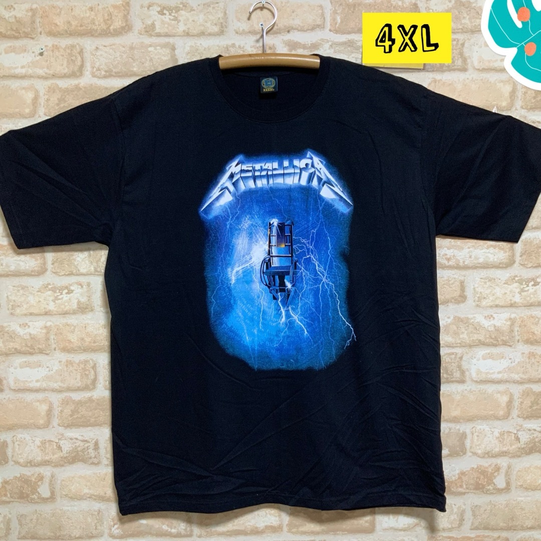 メタリカ　METALLICA  Tシャツ　4XLサイズ　マイク　XXXXL メンズのトップス(Tシャツ/カットソー(半袖/袖なし))の商品写真