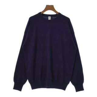 BOUCLE 　 ニット・セーター 1(S位) 紫 【古着】【中古】(ニット/セーター)