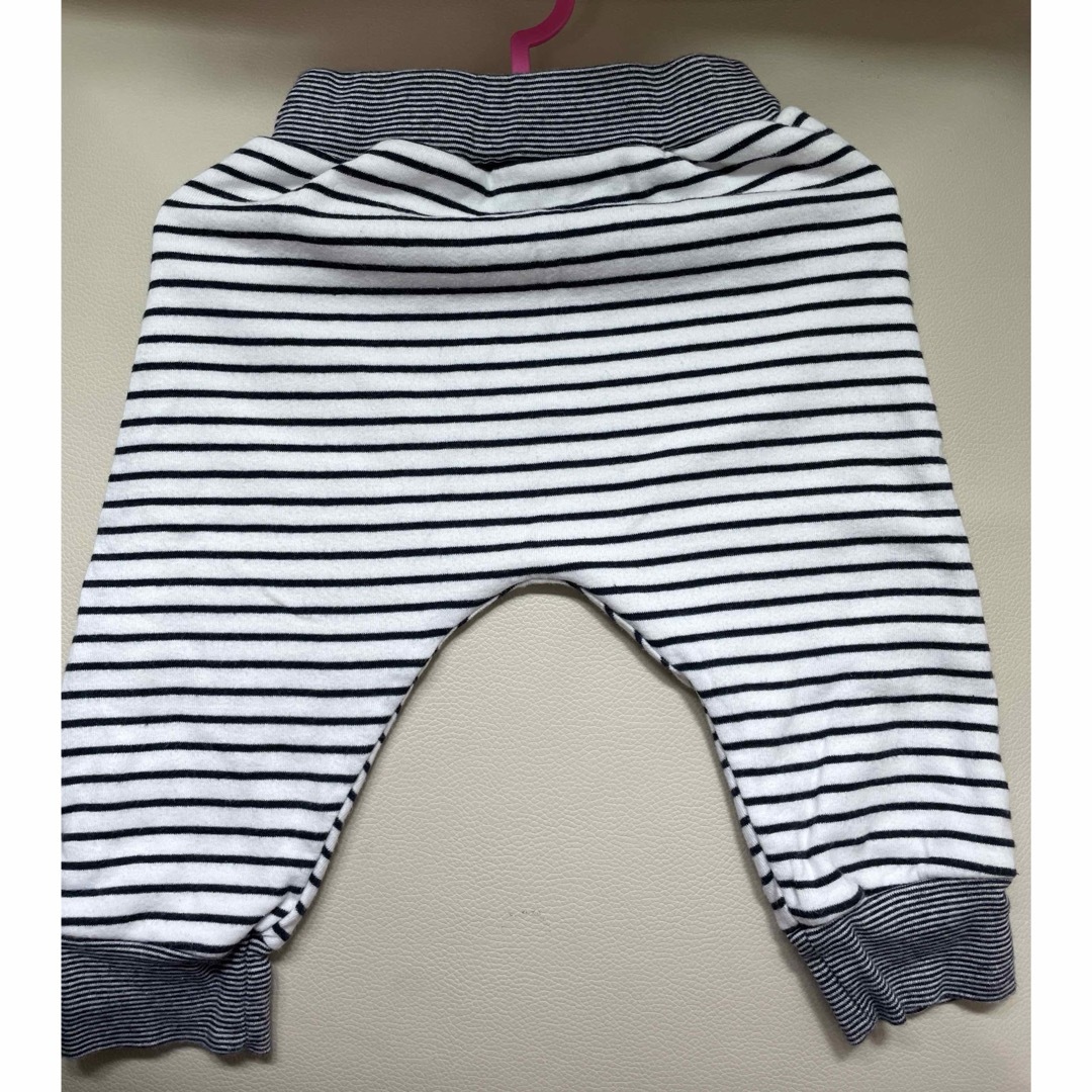 PETIT BATEAU(プチバトー)の【美品】プチバトー　セットアップ　ロンパース　男の子　女の子 キッズ/ベビー/マタニティのベビー服(~85cm)(ロンパース)の商品写真