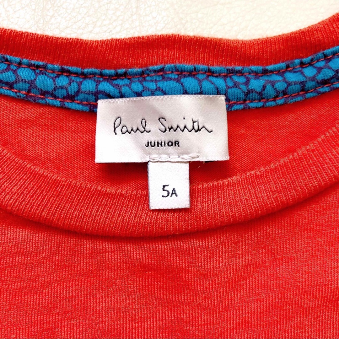 Paul Smith(ポールスミス)のポールスミス ジュニア☆5A100cm☆ダイナソー モチーフ☆恐竜Tシャツ キッズ/ベビー/マタニティのキッズ服男の子用(90cm~)(Tシャツ/カットソー)の商品写真