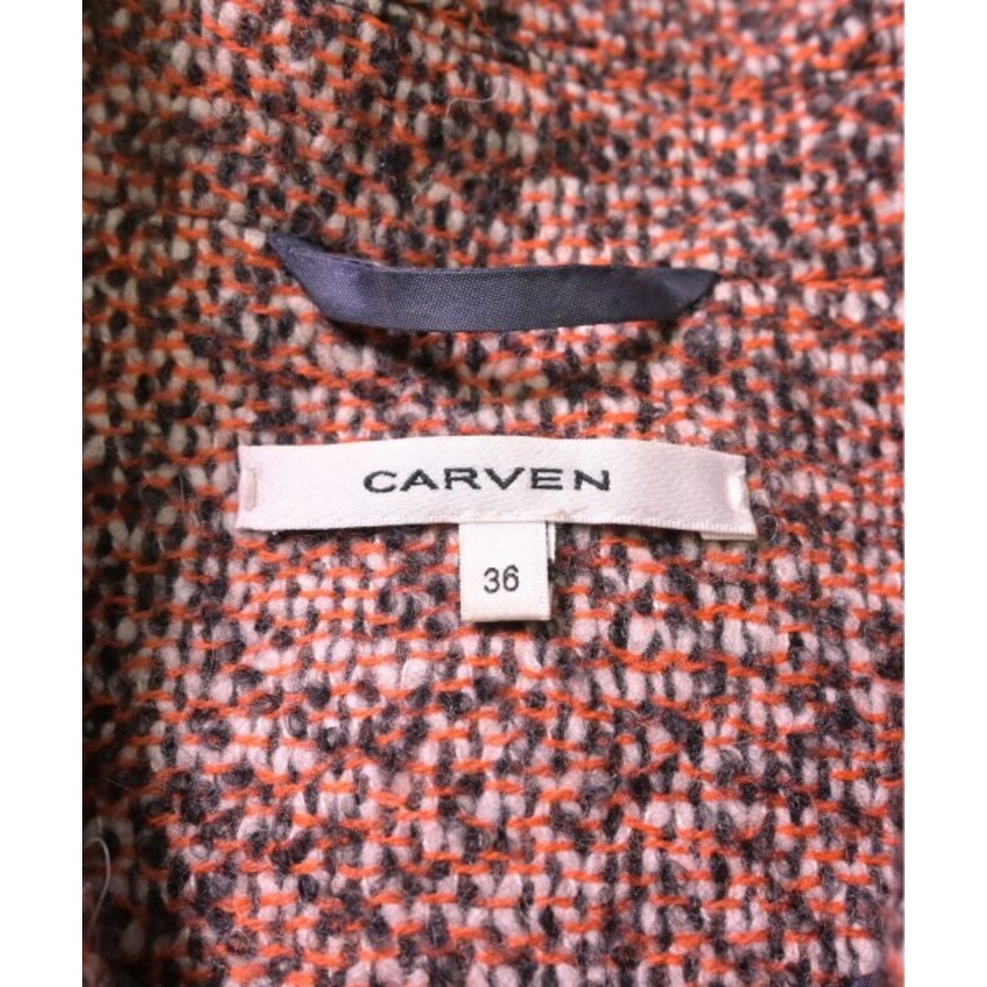 CARVEN(カルヴェン)のCARVEN カルヴェン ブルゾン 36(XS位) 赤x青x黒 【古着】【中古】 レディースのジャケット/アウター(その他)の商品写真