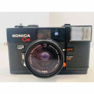 KONICA MINOLTA - 【完動品】フィルムカメラ Konica C35 EF ピッカリコニカ