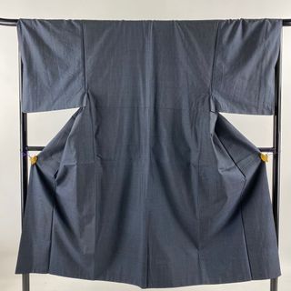 男着物 身丈142cm 裄丈67.5cm 正絹 優品 【中古】(着物)