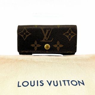 ルイヴィトン(LOUIS VUITTON)のルイヴィトン ミュルティクレ4 モノグラム キャンバス M62631(キーケース)