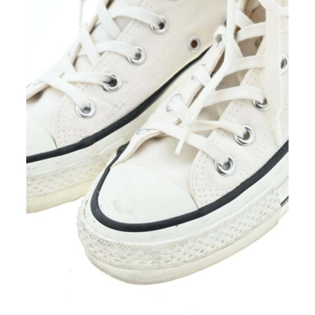 CONVERSE(コンバース)のCONVERSE コンバース スニーカー 4 1/2(23cm位) 白 【古着】【中古】 レディースの靴/シューズ(スニーカー)の商品写真