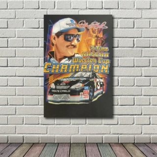 新品 NASCARカップ シリーズ タペストリー ガレージ装飾 フラッグ バナー(車外アクセサリ)