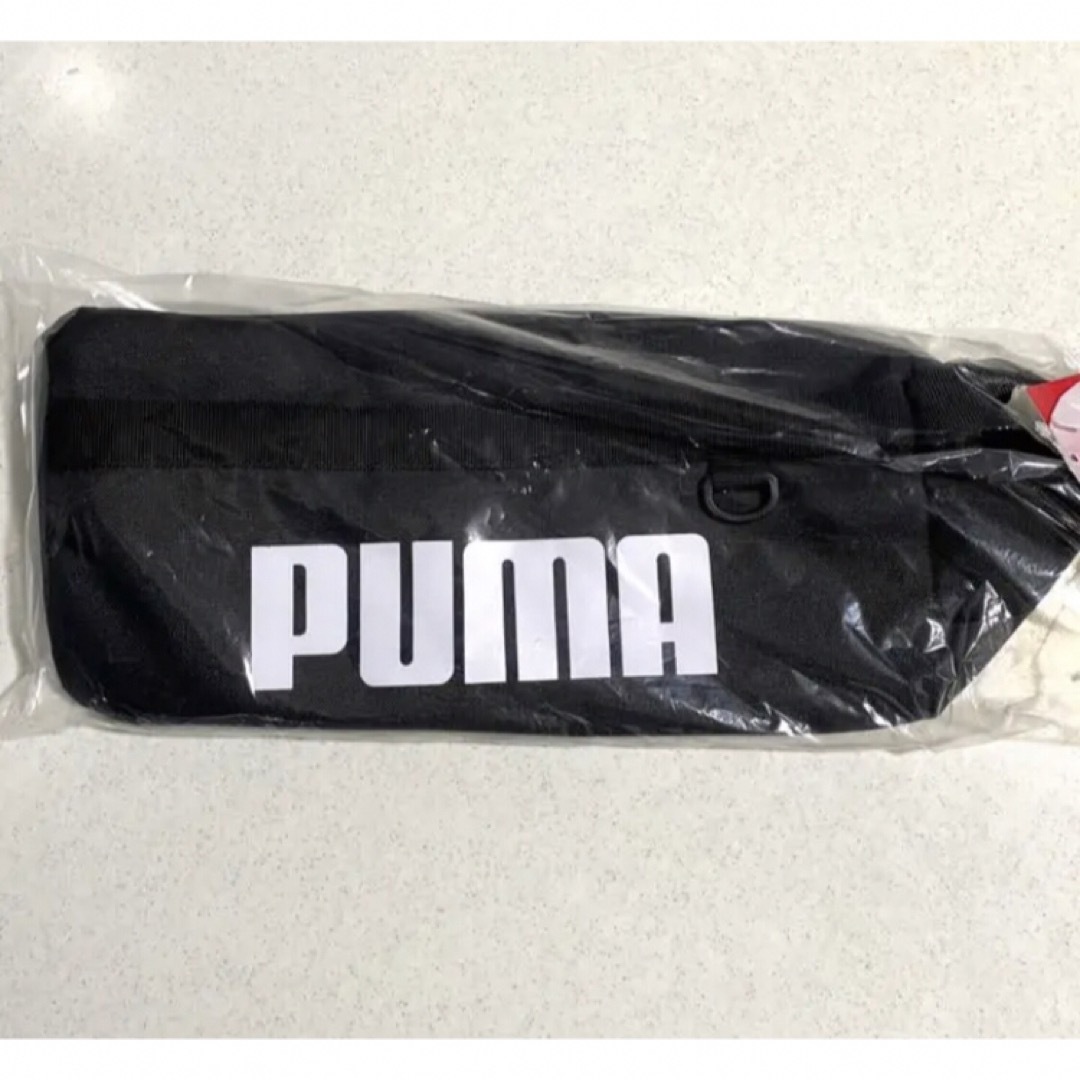 PUMA(プーマ)のPUMA プーマ シューズケース ブラック 新品 タグ付き キッズ/ベビー/マタニティのこども用バッグ(シューズバッグ)の商品写真