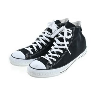 コンバース(CONVERSE)のCONVERSE コンバース スニーカー 30cm 黒 【古着】【中古】(スニーカー)