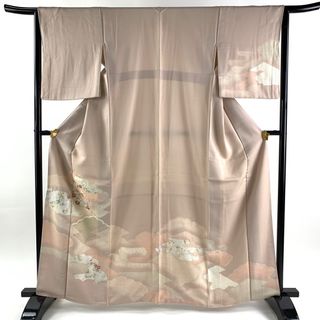 訪問着 身丈163cm 裄丈63.5cm 正絹 秀品 【中古】(着物)