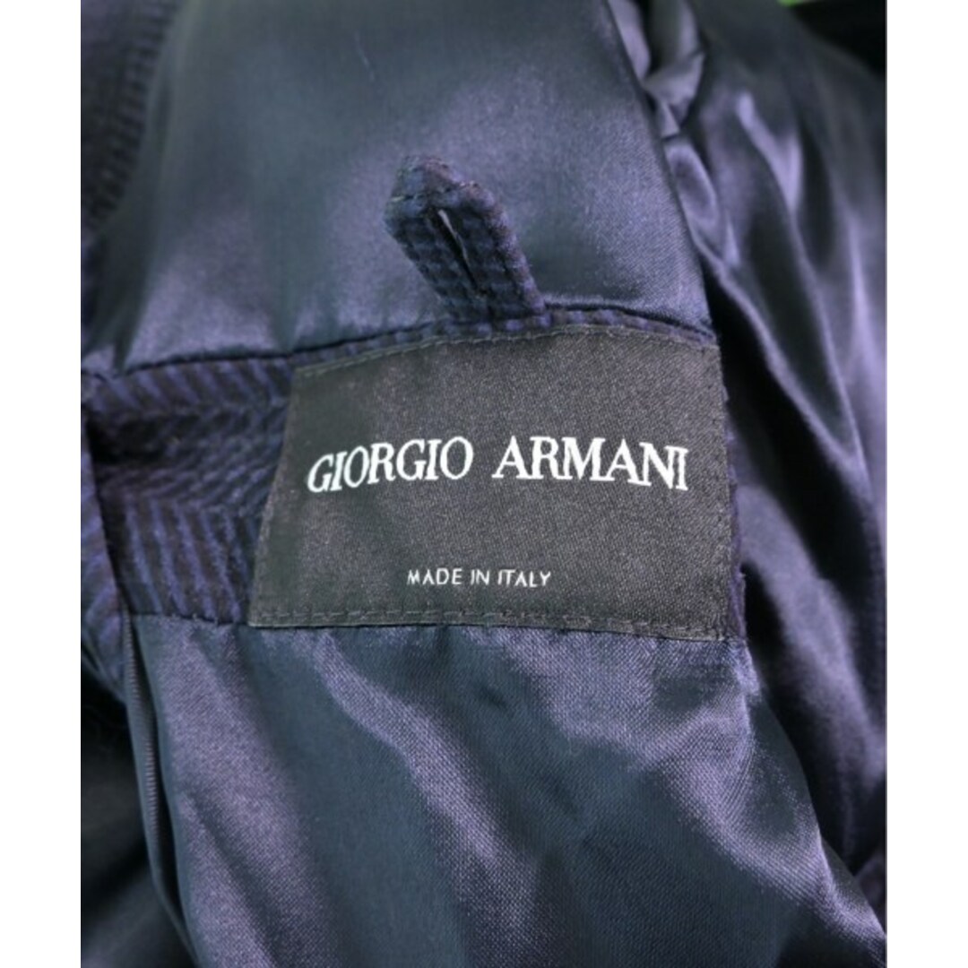 Giorgio Armani(ジョルジオアルマーニ)のGIORGIO ARMANI ジョルジオアルマーニ ブルゾン 48(L位) 紺 【古着】【中古】 メンズのジャケット/アウター(その他)の商品写真