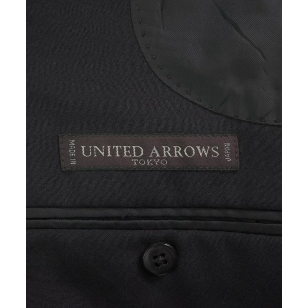 UNITED ARROWS(ユナイテッドアローズ)のUNITED ARROWS テーラードジャケット 44(S位) 黒 【古着】【中古】 メンズのジャケット/アウター(テーラードジャケット)の商品写真