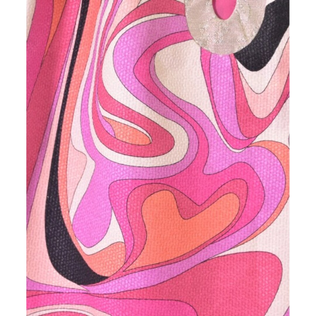 EMILIO PUCCI ワンピース 34(XXS位) 紫xピンクx白(総柄) 【古着】 EMILIO PUCCI ワンピース 34(XXS位) 紫xピンクx白(総柄) 【古着】