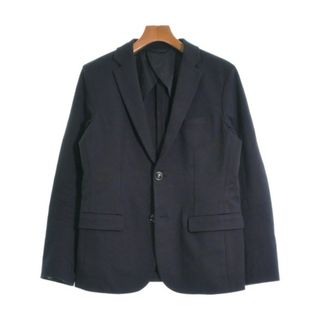 エンポリオアルマーニ(Emporio Armani)のEMPORIO ARMANI カジュアルジャケット 46(M位) 紺 【古着】【中古】(テーラードジャケット)