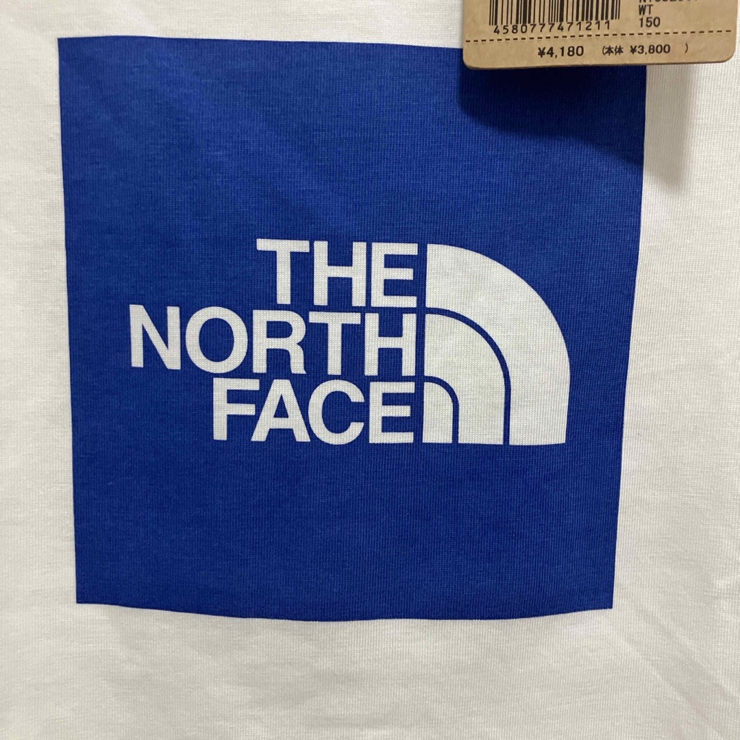 THE NORTH FACE(ザノースフェイス)のノースフェイス　カラードスクエアロゴティー　150cm キッズ キッズ/ベビー/マタニティのキッズ服男の子用(90cm~)(Tシャツ/カットソー)の商品写真