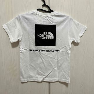 ノースフェイス　バックスクエアロゴティー　130cm キッズ　130 Tシャツ　