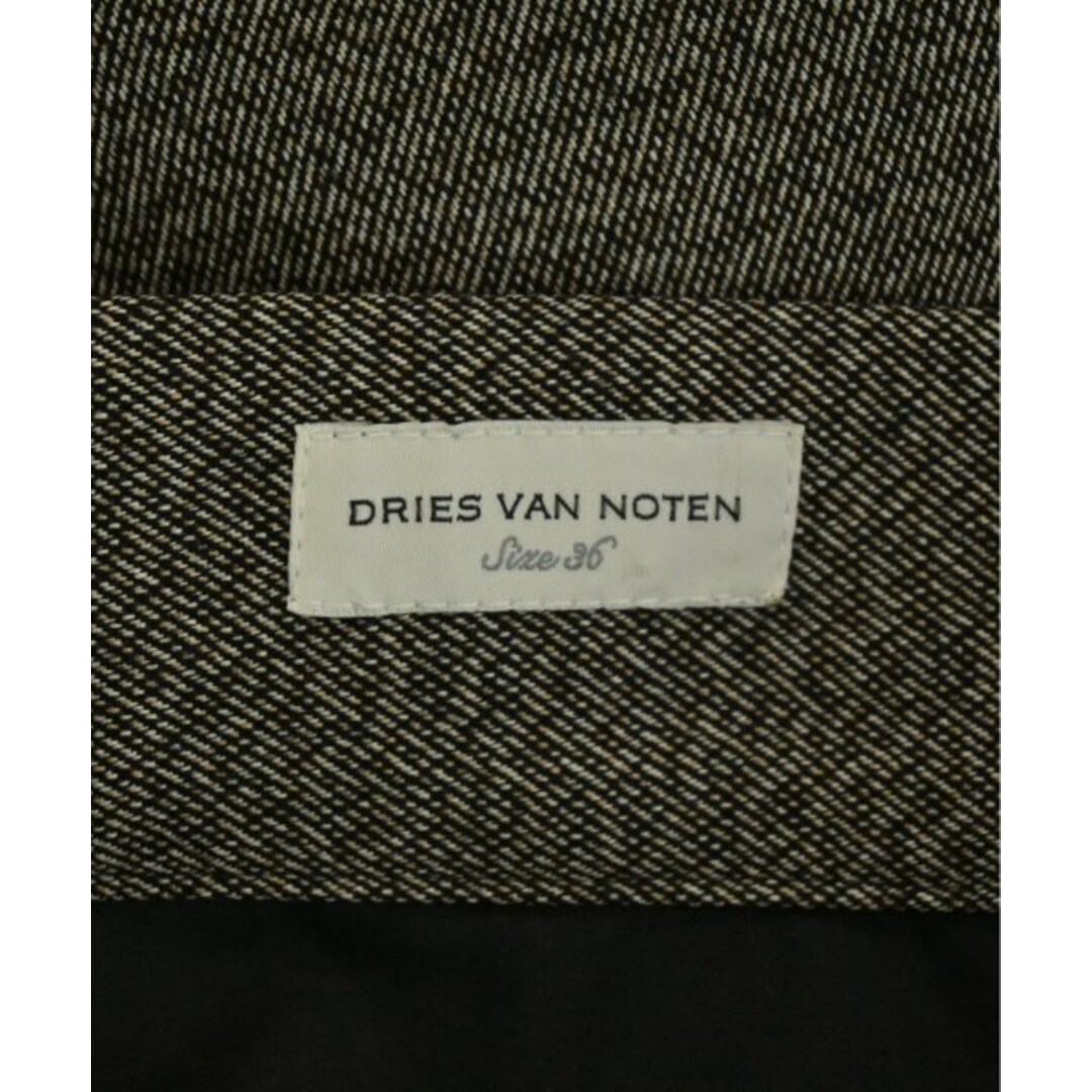 DRIES VAN NOTEN(ドリスヴァンノッテン)のDRIES VAN NOTEN スラックス 36(XS位) 茶系 【古着】【中古】 レディースのパンツ(その他)の商品写真